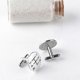 thumbnail image 5 of Men's Stainless Steel Retro Car Gear Cufflinks for Business and Wedding Gifts, 5 of 5