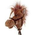 thumbnail image 2 of Easy Ride'Um Brown Horse 33" Horse on a Stick, 2 of 2
