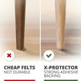 thumbnail image 5 of X-Protector Felt Furniture Pads - 181 Pcs Beige - Felt Pads for Furniture Feet - Protect Hard Floors, 5 of 7