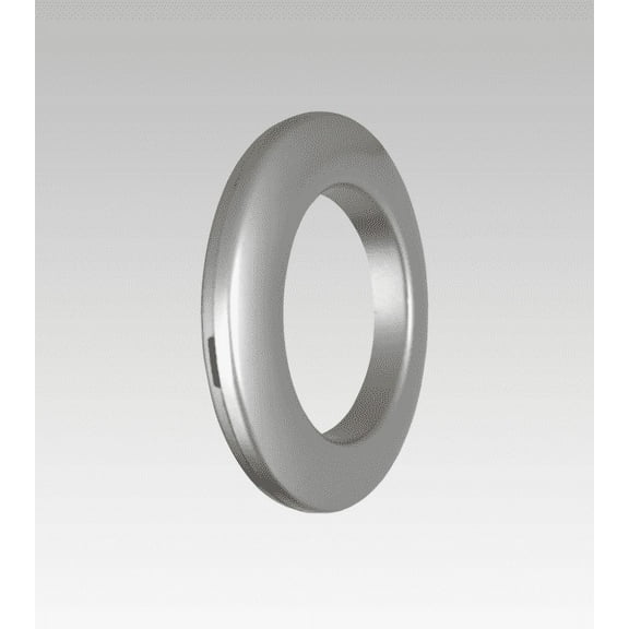 MICRON # 15 (1 7/8”) Matte Silver Plastic Grommets and Washers (12 Sets Per Pack)