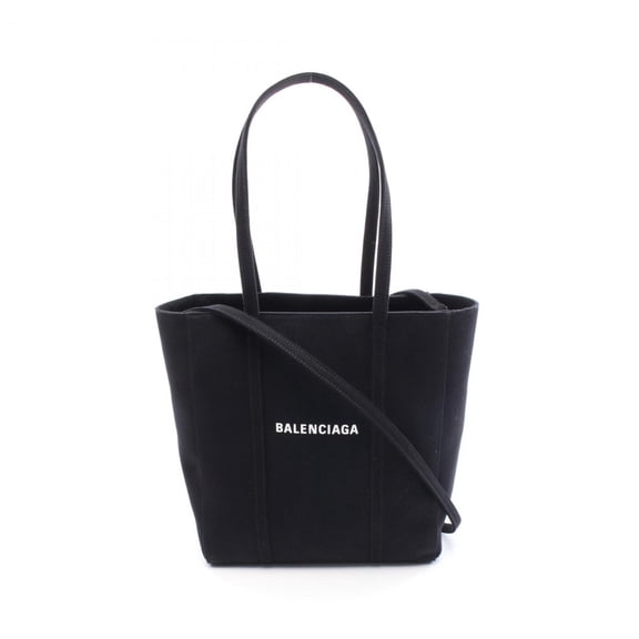 Pre-Owned Balenciaga Everyday Tote XS, a canvas tote bag in black for women. (Good)