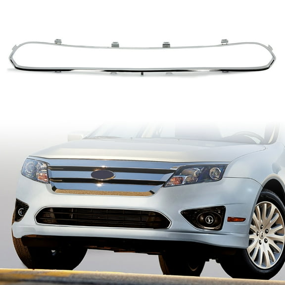 Kojem Front Bumple Insert Grille Trim Grill Chrome Molding  for 2010 11 12 Ford Fusion AE5Z17K945A FO1037101