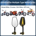 thumbnail image 6 of Applicable to Motorcycle Rearview Mirrors, Plastic Handlebars, 6 of 6