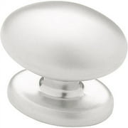 Aluminum Football Shaped Knob 1-3/8" PN6489-AL-C