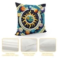 thumbnail image 4 of Bciig Solar System Planets Rocket Ship Graphic Decorative Cushion Cover for Home - 1PC Men Women Boy Girl Room Pillow Cover 24x24in, 4 of 5