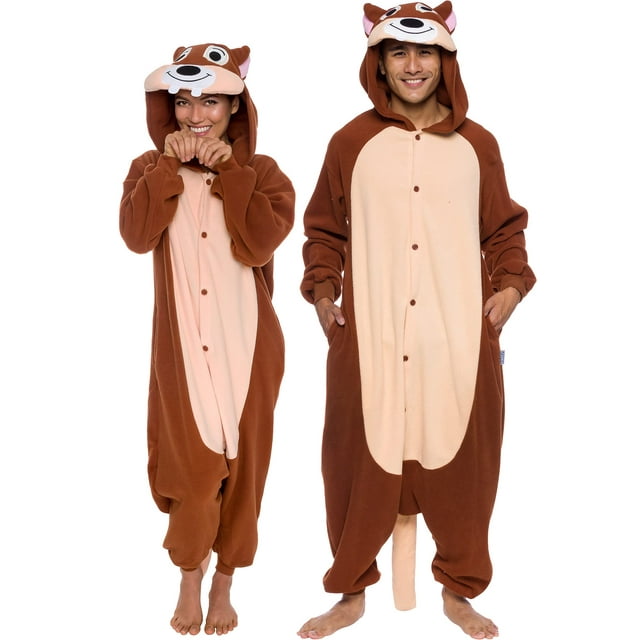 ¡Funziez! Disfraz de peluche con forma de ardilla para adulto