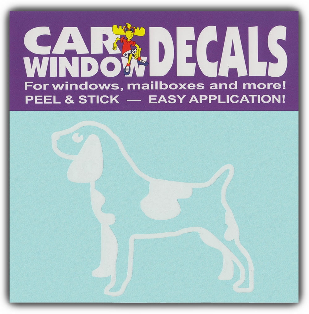 Car Window Decals Large Size Dog Breed Family Stick Figures Stickers Cars