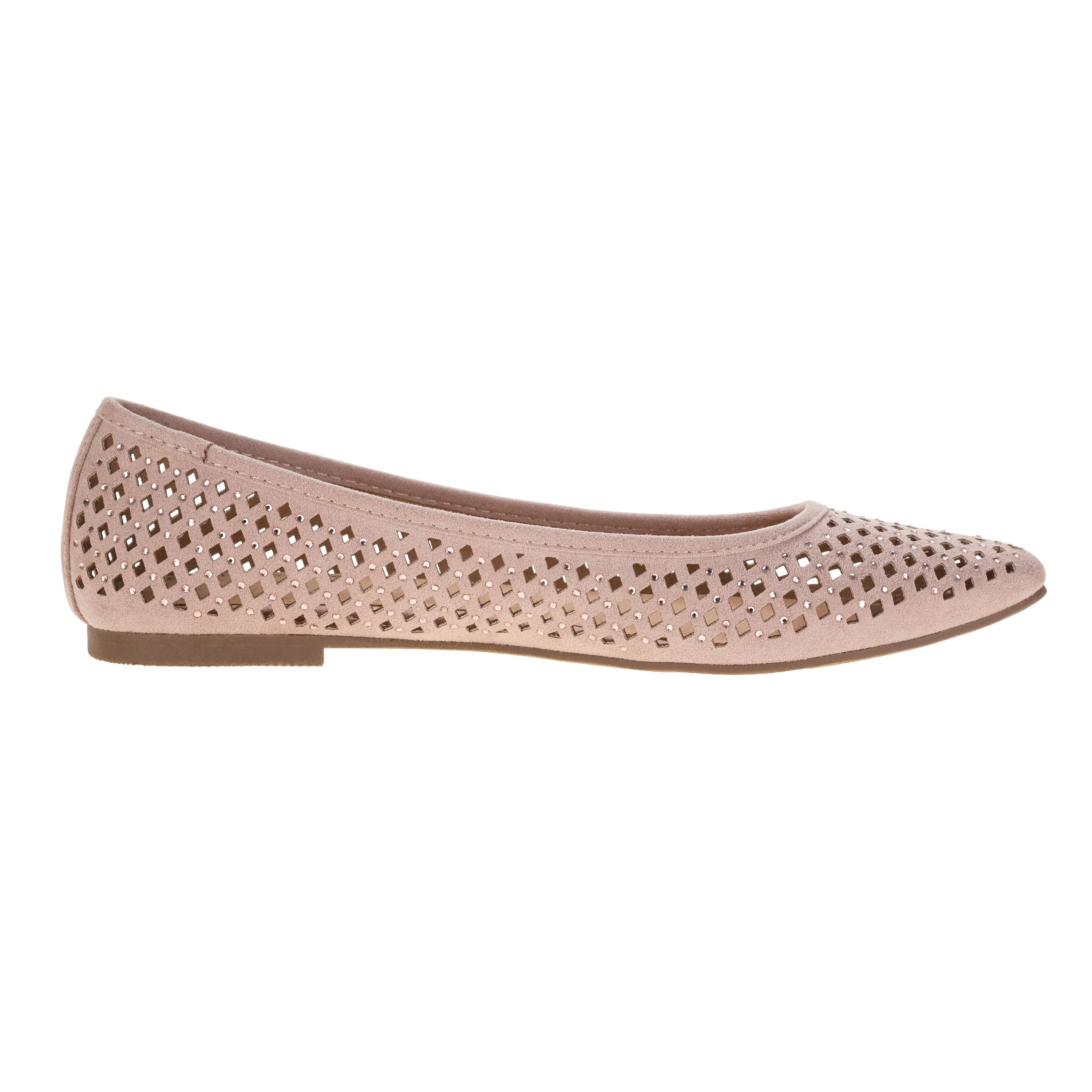 time and tru ballet flats