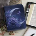 thumbnail image 6 of HELLHERO Night Rose Moon Bible Cover with Protective Lightweight Church Bible Bag for Outdoor Bible Study, PU Leather Bible Covers for Christian Prayer, 6 of 12