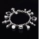 thumbnail image 2 of Moderna pulsera con 13 colgantes para mujer, accesorios de moda, 2 of 6