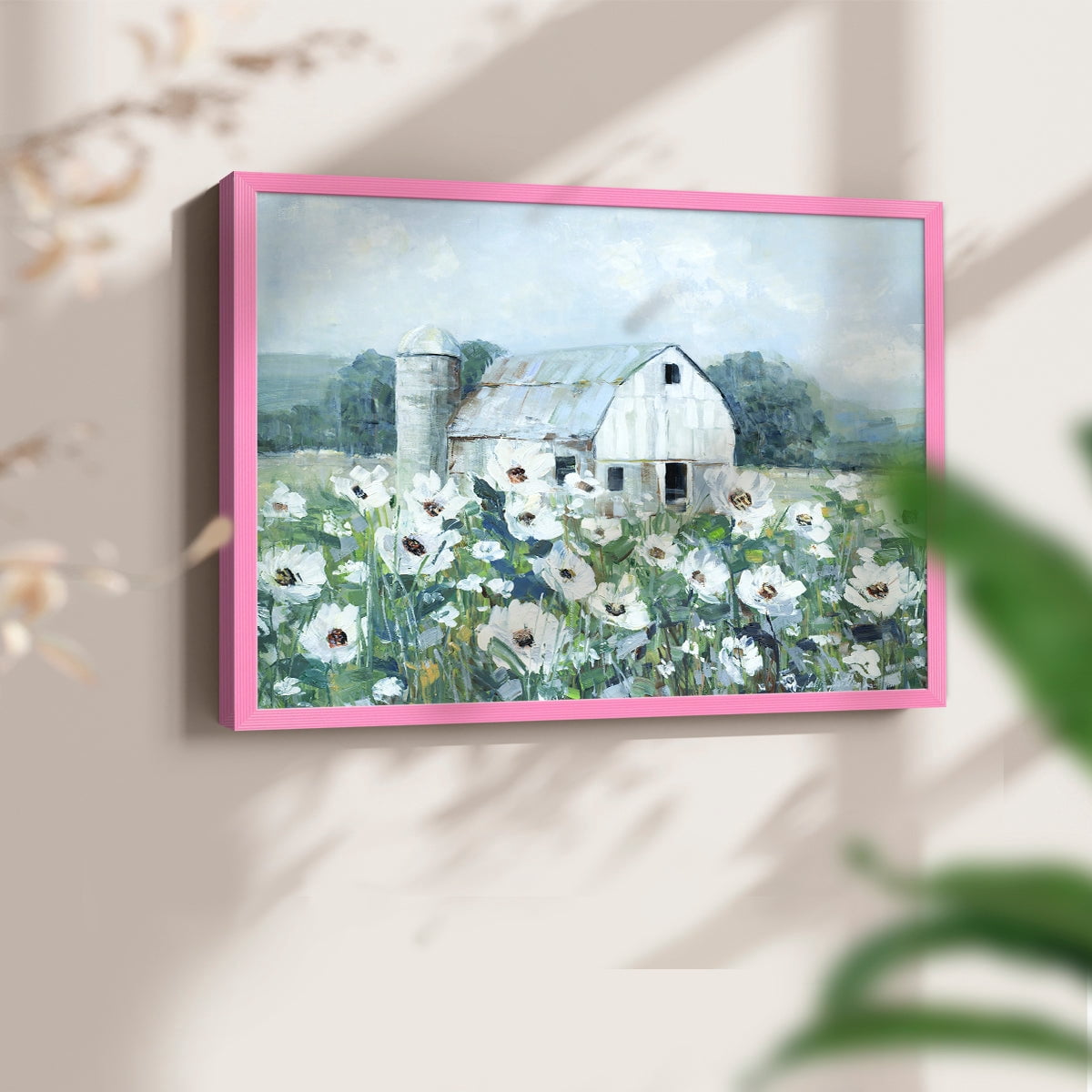 Dream Fields by Sally Swatland - Restickable Framed Giclée Print