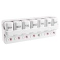 thumbnail image 1 of Pastillero Semanal: Pastillero Portátil para Tomar una Vez Al Día, para Vitaminas, Aceite de Pescado, Suplementos y Recordatorio de Medicación, Color ., 1 of 1