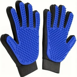 Xiangyi 2 in 1 Cat Hair Glove Pet Fur Remover Glove Dog Grooming Glove Brush for Shedding Massage Efficient Pet Hair Remover Mitt for Uproot Cleaner Clothes Couch Carpet Walmart