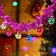 thumbnail image 5 of Christmas Decoration Rattan Flower Ribbon Mood Scene Arrangement Hanging Party Colorful Strip Top Creat Pendant, 5 of 7