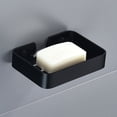 thumbnail image 4 of Soaps Dish,Holder Aluminium Soaps Tray Holder Without Drilling Rectangular Drain Openings for Bathroom Kitchen, 4 of 8