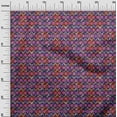 thumbnail image 2 of oneOone Tissu en Viscose Chiffon Imprimé Chevron Ikat au Mètre 42 Pouces de Large, 2 of 4