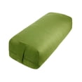 thumbnail image 3 of GARENDE Yoga Bolster Machine Washable Cover Yoga Pillow for Balance Restorative Yoga Rectangle Green, 3 of 9