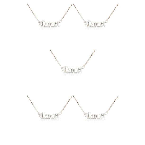 Collar de amistad Doce signos del zodiaco Qarigey Plata Cáncer 5 piezas