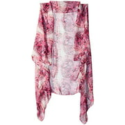 Lavello Sheer Designer Vest, Pink Paisley