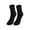 Black, variant on Spencer 4-Pack Crew Socks Mens Socks, Wikcing Combed Cotton Socks for Men Business Work Athletic Casual, Shoe Size 6-10