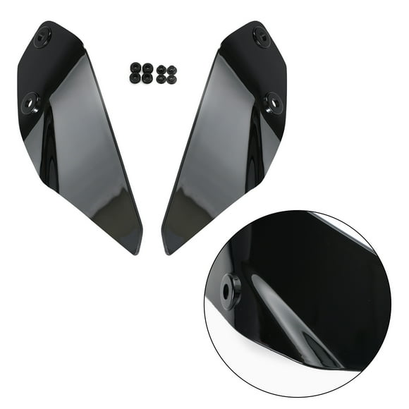 Windshield Plate Side Panels for BMW R1200GS ADV 2014-2020 R1250GS ADV 2019-2021 Black