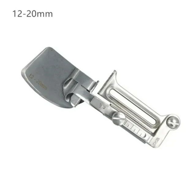 Pied Ourleur Roulé Réglable pour Machine à Coudre - Rouleaux d'Ourlet Polyvalents pour Ourlet Précis - Pied Presseur de Lit Plat de Précision pour Ourlet de Chemise 12-20mm et 15-25mm