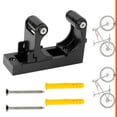 thumbnail image 1 of （Black）Bike Wall Mount - Padded Bicycle Hooks -Garage Bicycle Rack for Mountain, Road, and Kids Bikes, 1 of 5