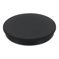Silicone Hole Plug, Waterproof Round Rubber Stoppers Bottle Seal Plugs Tube Pipe End Caps for 80mm/3.15" Hole for for Bathtub Bottle, Black