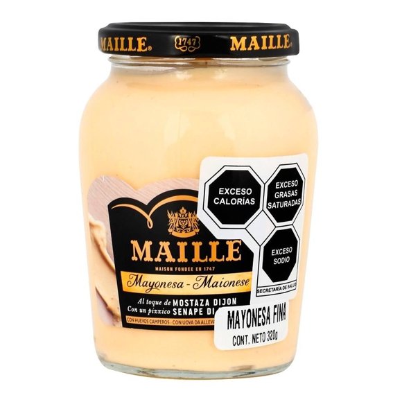 Mayonesa Maille con mostaza dijon 320 g
