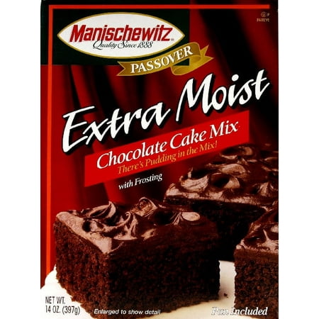 Manischewitz Chocolate Cake Mix, Extra Moist, 14 Oz