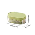 thumbnail image 3 of TIELUTT Food Grade with Lid Easy to Store Ice Tray Mini Pressable Ice Hot Packs for Food Pantry Organizers Door Organizers And Storage Storage Containers Home Edit Pantry Organization And Storage, 3 of 6