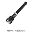 thumbnail image 2 of Linterna Eigraketly XHP360 Super Telescópica Recargable Alta Potencia Caza Camping Batería 3*5000 mAh, 2 of 6