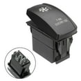 thumbnail image 4 of 12V 20A 5 Pin Rocker Switch Control Red Led Fan Override for Atv Utv Car Auto, 4 of 9