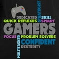 thumbnail image 3 of CafePress - Gamers Long Sleeve T Shirt - Women's Long Sleeve Graphic Tee Casual Fit, 3 of 4