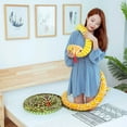 thumbnail image 2 of Simulation 3d Cobra Serpent Reptile Cobra Python Peluche Animal Crossing Poupée en Peluche Décoration Cadeau Enfant Poupée Réconfortante Q0727, 2 of 7