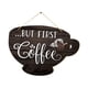thumbnail image 3 of Letrero decorativo para puerta con forma de taza de café, 2D, creativo, para colgar en pared, para rincón de café, cocina, regalo de granja, 3 of 9