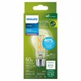 thumbnail image 4 of Philips Ultra Efficient LED Bulb 60W A19 1 pack Daylight Clear Dimmable Medium Base, 4 of 6