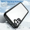 thumbnail image 3 of Decase for Samsung Galaxy A13 5G Case, Shockproof Dropproof Dust Proof Rugged Heavy Duty Military Tough Durable Clear Back Protective Cover, Black, 3 of 8