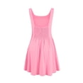 thumbnail image 5 of Womens Sleeveless Mini Tank Dress Casual Workout Sport Tennis Athletic With 2 Pockets Dress Dress for Women Buttons Beach Outfit Womens Casual Dresses Short Summer Dress for Women with Pockets, 5 of 6