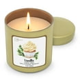 Mainstays 8oz Gold Tin Candle, Vanilla