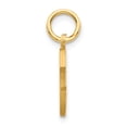 thumbnail image 2 of 14K Yellow Gold Charm Pendant Themed 20 mm 10 Initial C, 2 of 3