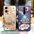 thumbnail image 5 of ABL-Phone Case For MOTO G Stylus 5G 2024, Durable Glitter TPU Back Cover Skin feel silicone Soft Case Protective Rotatable stand Simplicity Kickstand Cartoon Phone Lens Protection cute, 5 of 9