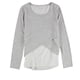 thumbnail image 1 of Blusa tejida bar III con ancla para niña bebé Gris Extra Pequeña, 1 of 2