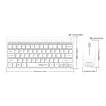 thumbnail image 3 of Juego de teclado y mouse Juego de mouse de teclado inalámbrico externo para computadora portátil (blanco) Likrtyny Para estrenar, 3 of 6