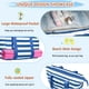 thumbnail image 5 of Bolsa de Playa TEUEN Extra Grande Impermeable y Resistente a la Arena para Mujeres, 5 of 8