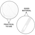 thumbnail image 3 of Kit de 20 piezas de abanico japonés Uchiwa para manualidades (blanco), 3 of 7
