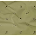thumbnail image 4 of oneOone Organic Cotton Poplin Twill Fabric Cartoon Dog Printed Fabric 1 Yard 42 Inch Wide, 4 of 4