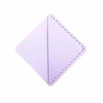 BAOQIN 7 Pcs Leather Corner Bookmark, Square Page Book Marks Cute Corner Page Bookmarks Accessories For Book Lovers C