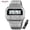 Silver, variant on SKMEI Unisex Watch Slim Digital Wristwatch with Stainless Steel Bracelet, Stopwatch, Alarm, Countdown, Date and EL Backlight, Minimalist Style for Students, Work and Daily Wear