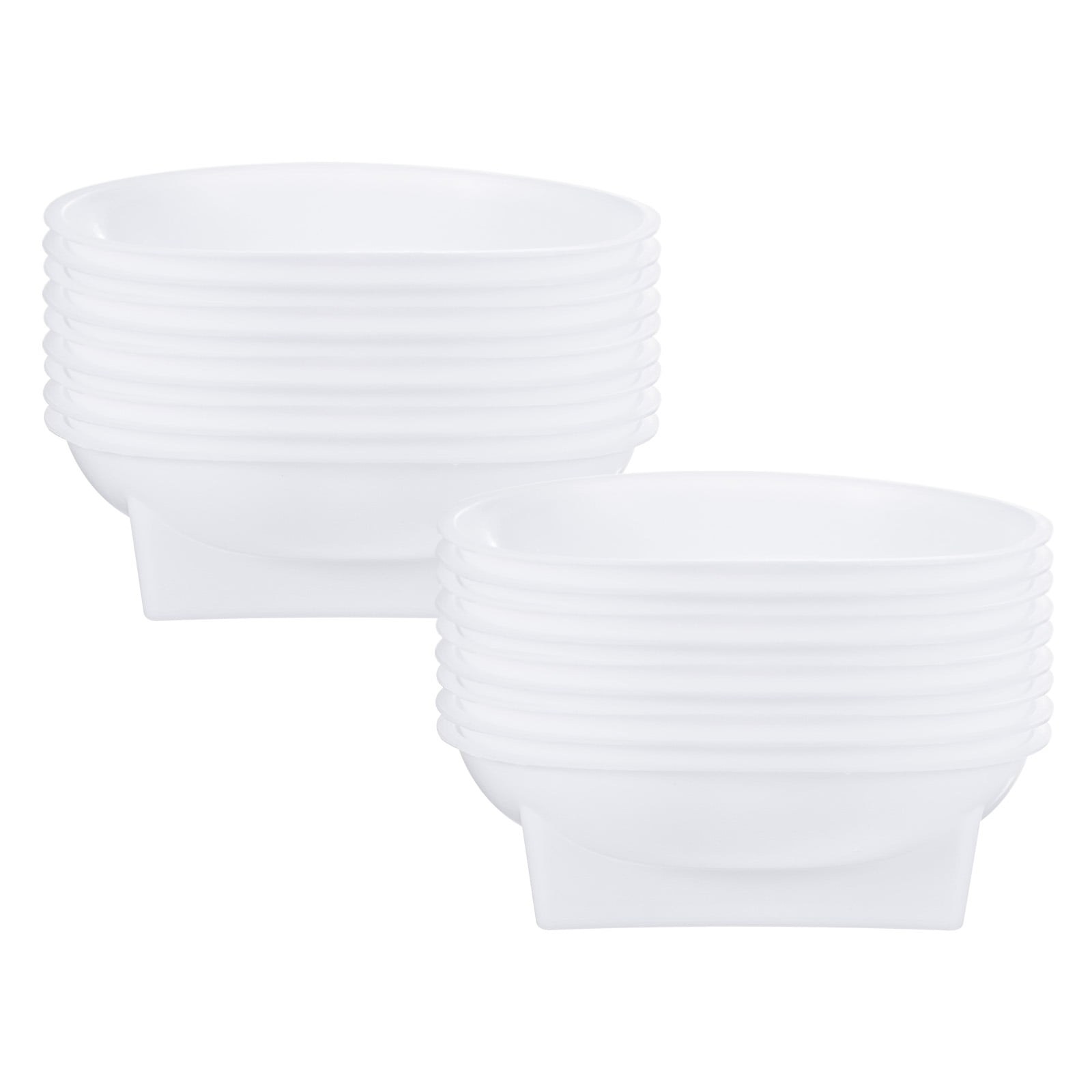 Uxcell 18-Pack Floral Foam Round Bowls, 6.3 Inch Round Arrangements DIY Floral Bowls, Flower Arrangements Round Floral Supplies [White]